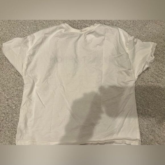 Zara girls My Best Option Pocket Short Sleeve T-Shirt Sz 9 - Picture 4 of 5